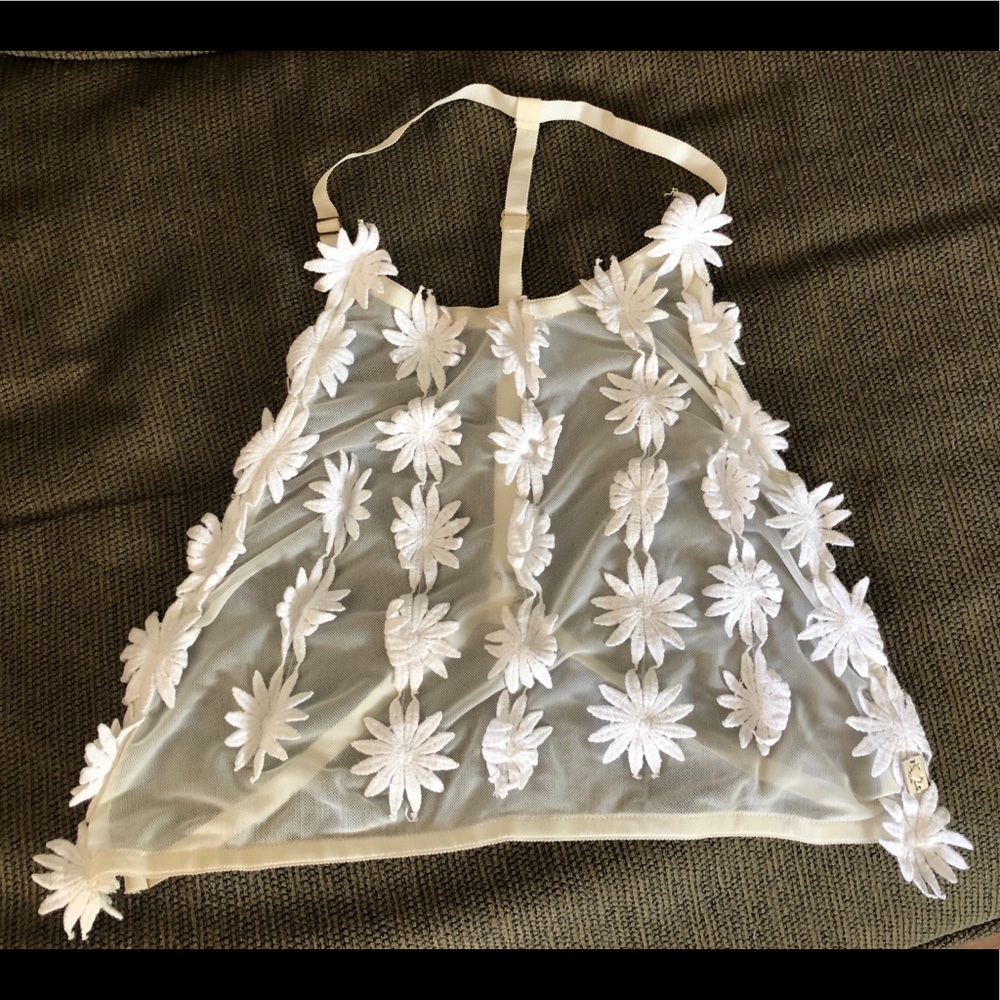 Rare For Love and Lemons Secret Garden Lace Bra L EUC - Picture 3 of 6